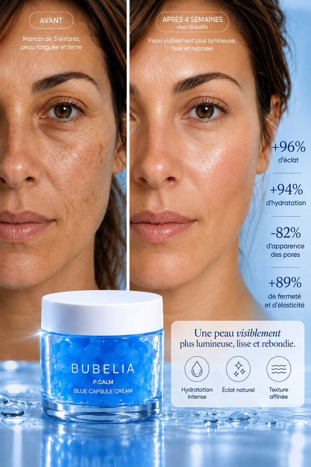 Crème Visage en Capsules Hydratantes